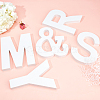 Wooden Letter Ornaments WOOD-GF0001-15-27-5