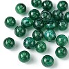 25Pcs Round Imitation Cat Eye Resin Beads RESI-FS0001-65F-2