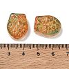 Baking Paint Transparent Glass Beads DGLA-N018-14B-3