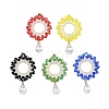Glass & Brass Pendants PALLOY-MZ01381-1