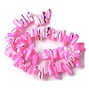 Dyed Natural Trochus Shell Beads Strands SSHEL-C013-09E-2