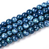 Baking Paint Glass Beads Strands DGLA-N016-4mm-10-1
