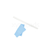 1Pc 999 Fine Silver Sterling Silver Flat Wire STER-BC0002-30-7