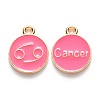 Alloy Enamel Pendants ENAM-S124-01A-03D-1