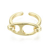 Brass Cuff Rings RJEW-S044-135-NF-3