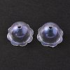 Transparent Acrylic Bead Caps OACR-P007-46-3