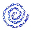 Acrylic Opaque Cable Chains X-PACR-N009-001B-2