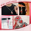 24Pcs 12 Styles Alloy Enamel Pendants FIND-HY0004-69-5
