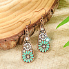 Bohemian Alloy Enamel Dangle Earrings FS-WG2DAA9-08-1
