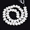 ABS Plastic Imitation Pearl Beads Strands KY-N015-10-B01-2