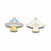 Alloy Enamel Pendants ENAM-S115-186-3