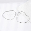 Tarnish Resistant 201 Stainless Steel Hoop Earrings EJEW-A052-09C-1