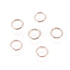 304 Stainless Steel Open Jump Rings STAS-O098-01RG-09-1