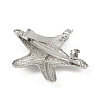 Alloy with Iron Clip Hair Barrettes PHAR-G014-02B-P-3