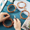 4 Rolls 4 Sizes Round Aluminum Wire AW-TA0001-04B-01-7