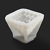 DIY Pyramid Bubble Candle Food Grade Silicone Molds DIY-G063-02-3