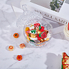 2Pcs Glass Candy Jar with Lid AJEW-DR0002-50-4