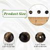 2 Strands Natural Golden Sheen Obsidian Beads Strands G-OC0003-52-2