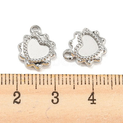 Non-Tarnish 304 Stainless Steel Pendant Cabochon Settings STAS-I202-14P-1