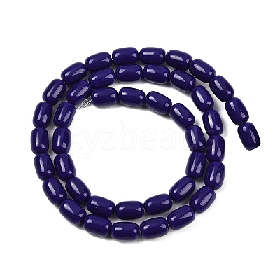 Opaque Glass Beads Strands X-GLAA-Z015-02D-1