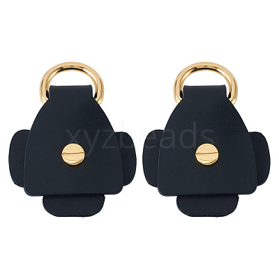 Flower Cowhide Suspension Clasps FIND-TAC0036-055G-02-1