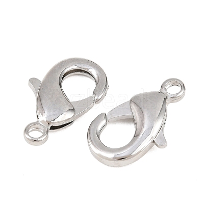 SHEGRACE Brass Lobster Claw Clasps XGRPCP300-268P-1
