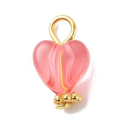 Transparent Acrylic Pendants PALLOY-JF01834-02-1