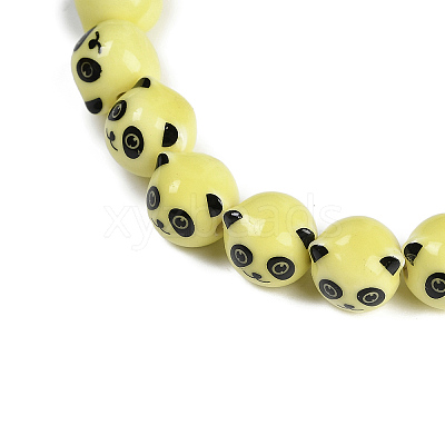 Handmade Porcelain Beads Strands PORC-P029-02E-1