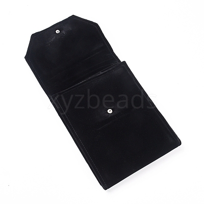 Foldable Velvet Jewelry Travel Roll Bag TP-L005-04-1