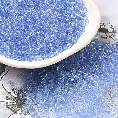Transparent Colours Glass Round Seed Beads SEED-B001-06A-08-1