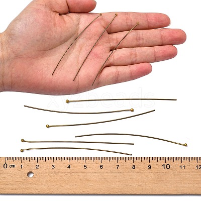 Brass Ball Head Pins LS-RP0.7x70mm-AB-1