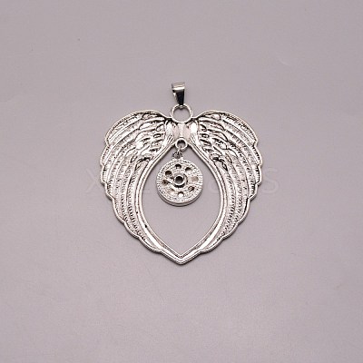Wing Alloy Pendant Setting MAK-WH0011-02-1