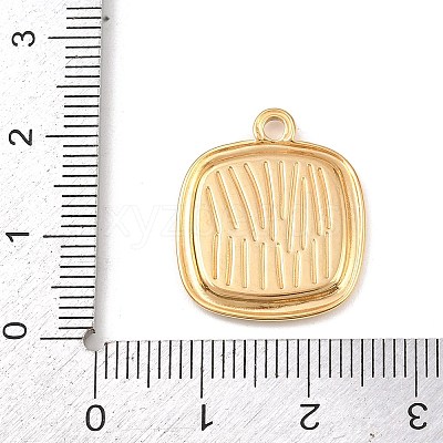 Printed 304 Stainless Steel Pendants STAS-B116-01B-G04-1