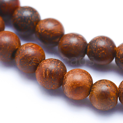 Natural Wood Beads Strands WOOD-P011-06-10mm-1