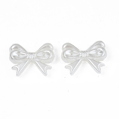 ABS Plastic Imitation Pearl Beads OACR-N008-131-1
