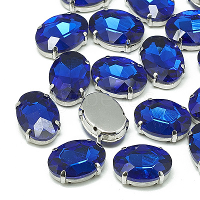 Sew on Rhinestone RGLA-T091-8x10mm-11P-1