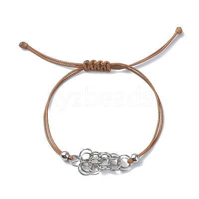 304 Stainless Steel Macrame Pouch Bracelet Making for Stone Holder AJEW-JB01193-1