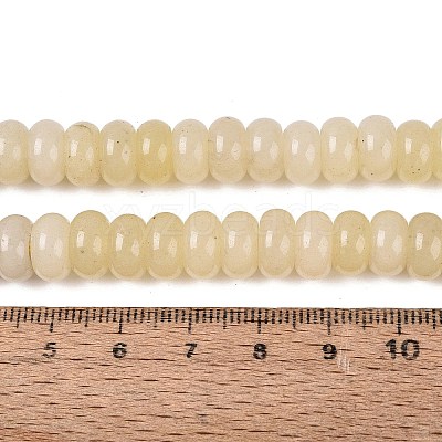 Natural White Jade Beads Strands G-Q613-01F-18-1