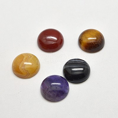 Natural Gemstone Cabochons G-G528-20mm-M2-1