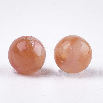 Acrylic Beads OACR-S029-060B-03-1