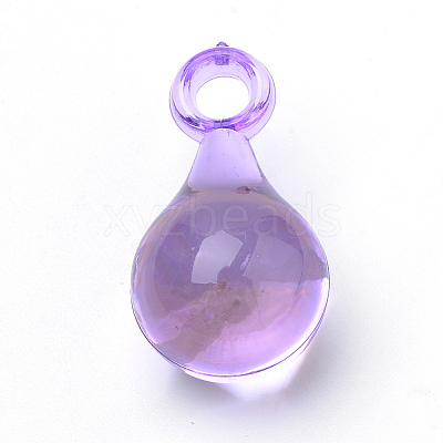 Transparent Acrylic Pendants X-TACR-S144-48-1