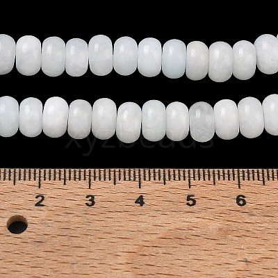 Dyed Natural White Jade Beads Strands GG-CBA9281-A19-5x8mm-1