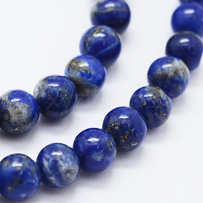 Natural Lapis Lazuli Beads Strands G-F561-6mm-G-1