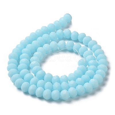 Glass Beads Strands EGLA-A034-P6mm-MD06-1
