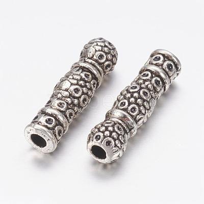 Tibetan Style Alloy Tube Beads X-LF0658Y-NF-1
