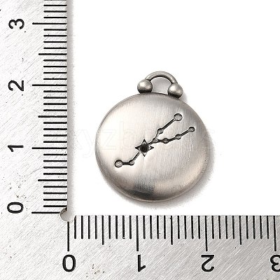 304 Stainless Steel Pendants STAS-L022-306AS-02-1