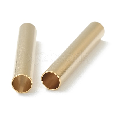 Brass Tube Beads KK-Y003-73J-G-1