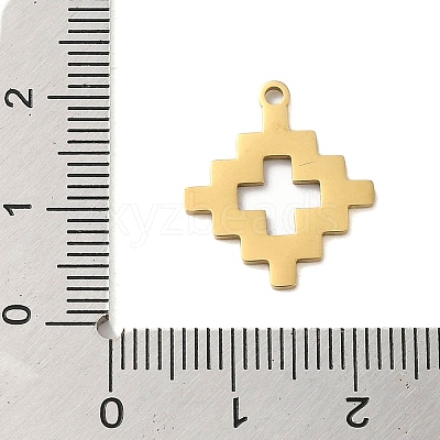 304 Stainless Steel Pendants STAS-S123-03G-09-1