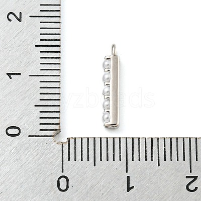 Plastic Imitation Pearl Pendants KK-P230-17P-I-1