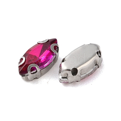 Horse Eye Sew on Rhinestone RGLA-L028-08D-05-1